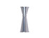 A stainless steel spirit measure with 30ml and 60ml markings, featuring a sleek, mirrored finish and a brand logo.