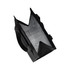 A black cooler bag with insulated lining, featuring sturdy handles and a spacious interior for keeping items cool.
