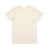 A light beige classic tee with a crew neck and short sleeves, featuring a plain back without any visible branding.