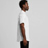 A button-up short-sleeve shirt in light grey, featuring a collar and a branding logo.