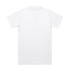 A white polo shirt featuring a back view, complete with a collar and a small logo.