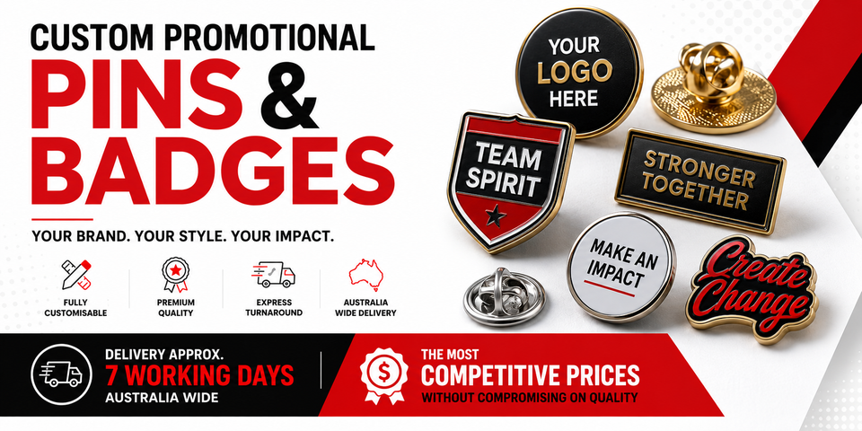 Custom Pins & Badges