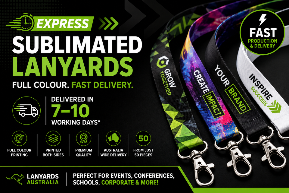 Express Sublimated Lanyards