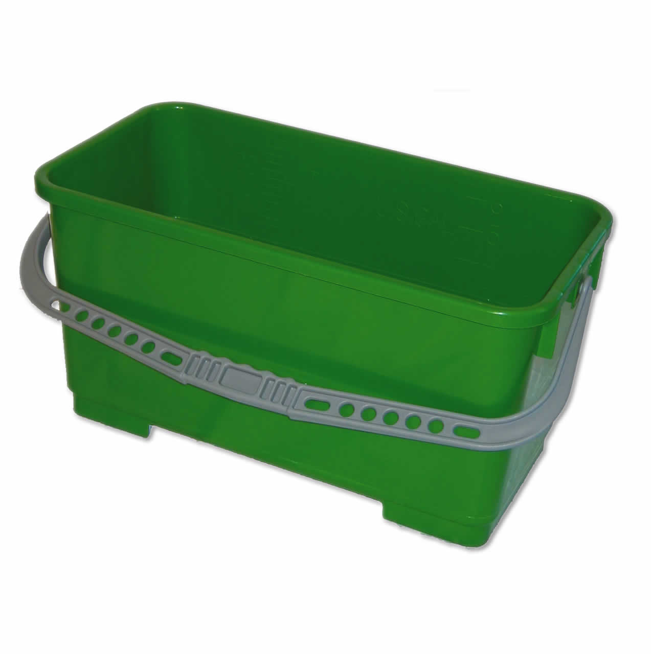 Rectangular Bucket 6 gallon Click Janitor Supply