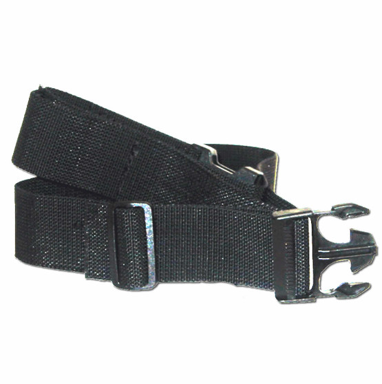 This Heavy Duty 2" Nylon Belt is for the Water Holster is available on this website. This belt is adjustable to  size 44" and has a convenient long lasing slide release