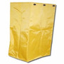 Vinyl Bag for Scissor Folding Laundry Cart. 6 gallon heavy duty laundry cart bag is perfect for the folding X or scissor cart and works for wet or dry storage.