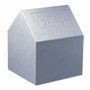 Metal Feminine Products Disposal Container withMetal liner; access from 2 sides  9.25"x  9" L x 11.5" H