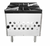 BUY | SHOP | ATOSA ATSP-18-1L CookRite ATSP-18-1L 18” Single Stock Pot Stove. (1) three-ring cast iron burner, full width removable stainless steel drip pan, two Controls.