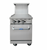 BUY | SHOP | Atosa CookRite AGR-24G-NG 24" Griddle Top Natural Gas Range with Standard Oven - 74,000 BTU · Stainless steel exterior including front, back sides,