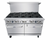 BUY | SHOP | ATOSA COOKRITE AGR-10B — 60″ Gas Range with Ten (10) Open Burners. Standard Features: Stainless steel exterior including front, back sides, kick plate, back guard