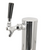 BUY | SHOP | 73” 3-Keg Solid Black Beer Dispenser With 2 Taps - 50065 (50065)