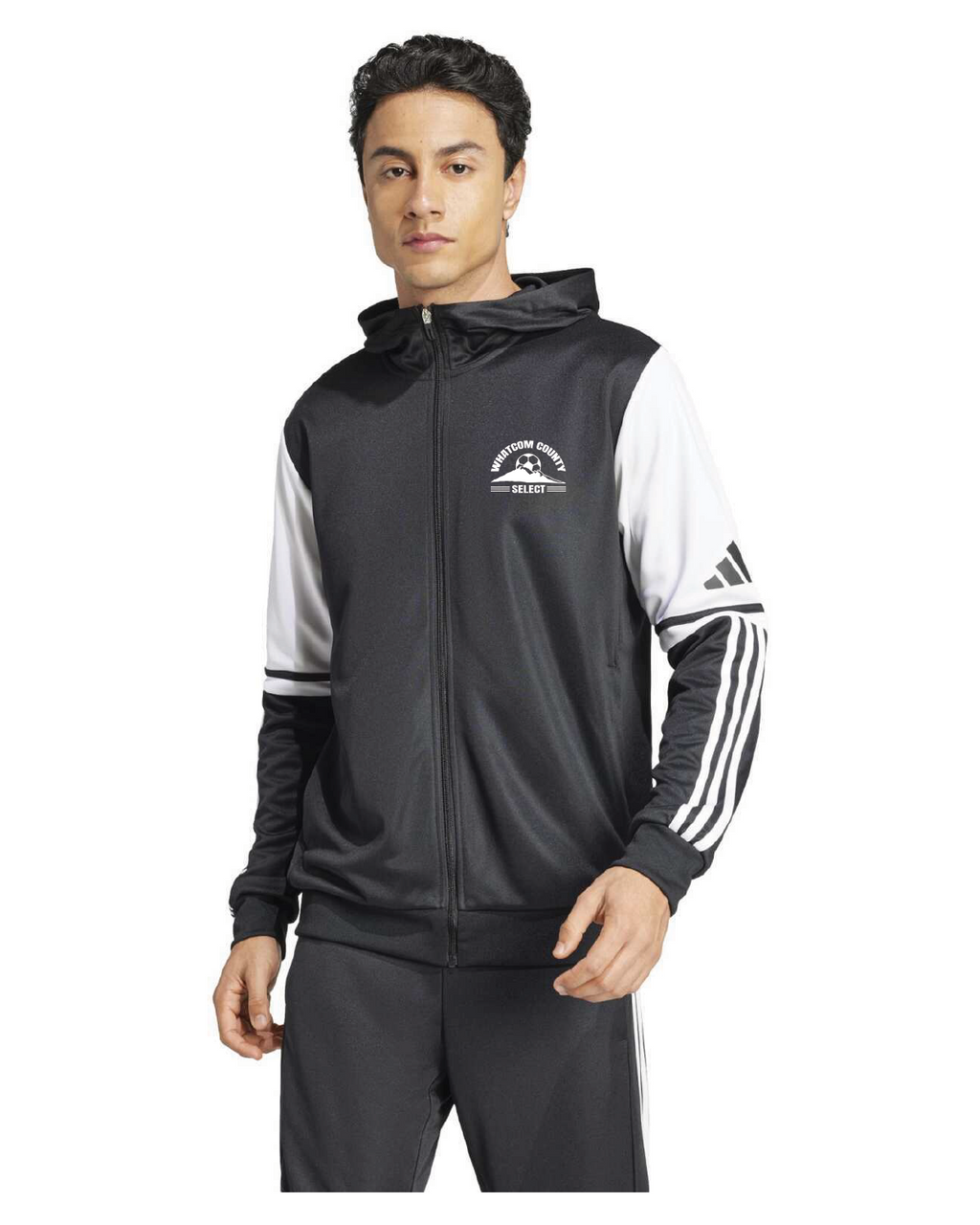 Whatcom County Select - adidas Squadra 25 Full-Zip Sweat Hoodie