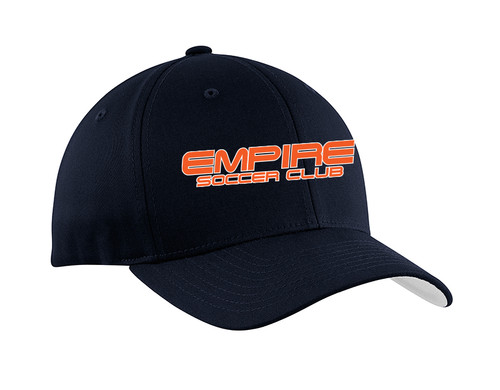 Empire FlexFit Hat, Front, Navy