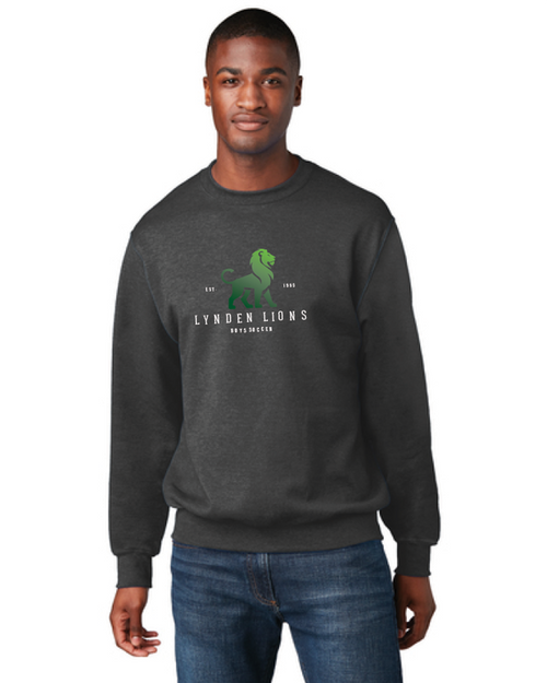 LHS Boys Soccer 2026: Port & Company Crewneck Sweatshirt