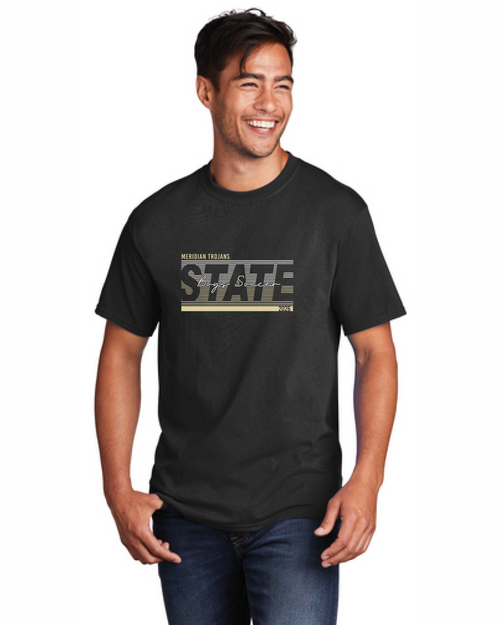 MHS Boys Soccer STATE 2026: Port & Company T-Shirt