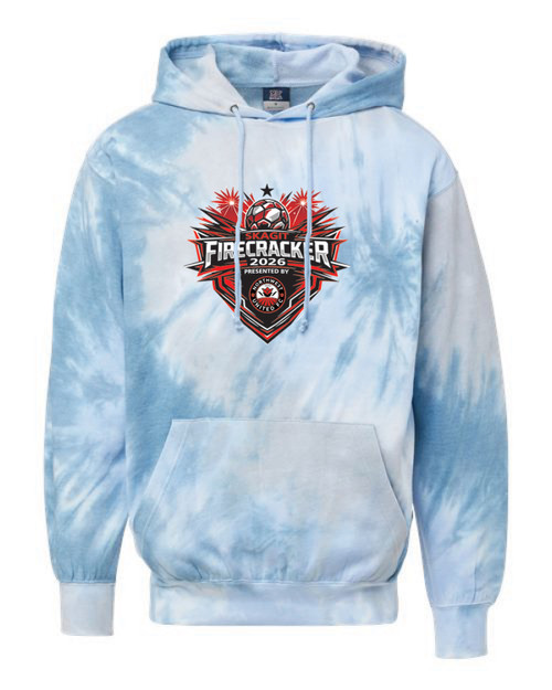 Skagit Firecracker Tournament 2026: Adult Tie-Dye Hoodie
