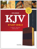 KJV Study Bible, Large Print (Saddle Brown Leathertouch)