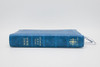 Personal Size Canterbury Reference Bible, KJV (Marbled Sapphire Calfskin Leather, full yapp)