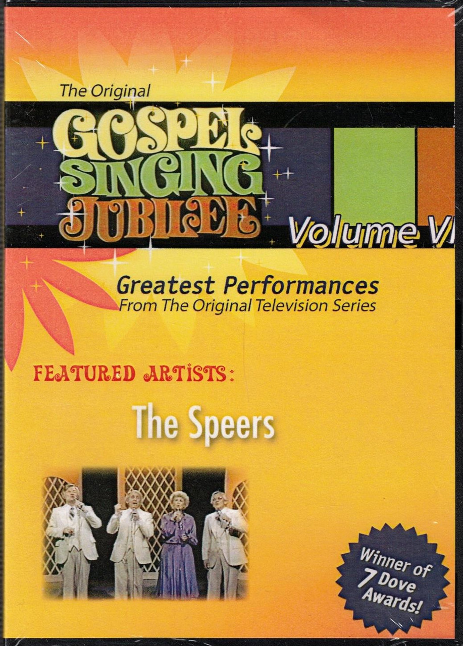 The Speers - The Original Gospel Singing Jubilee - DVD
