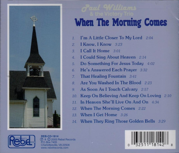 When The Morning Comes (2005) CD