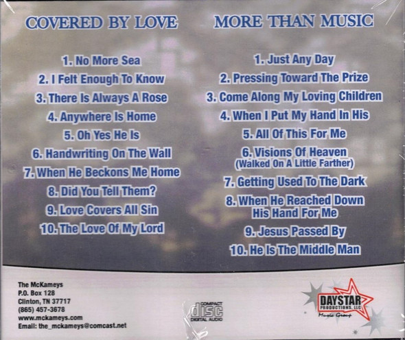 Covered By Love/More Than Music (Double CD)