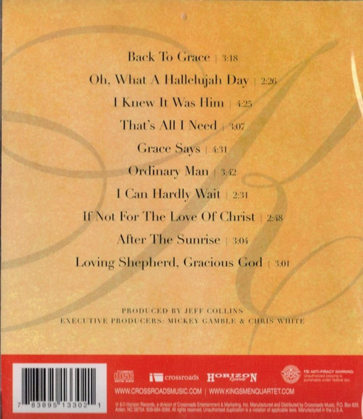 Grace Says (2011) CD