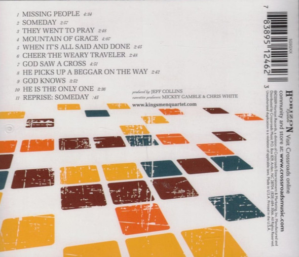 Missing People (2009) CD