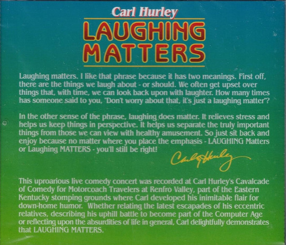 Laughing Matters CD
