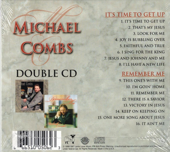 It's Time to Get Up/Remember Me (Double CD)