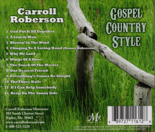 Gospel Country Style (2017) CD