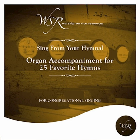 Organ Accompaniment for 25 Favorite Hymns CD