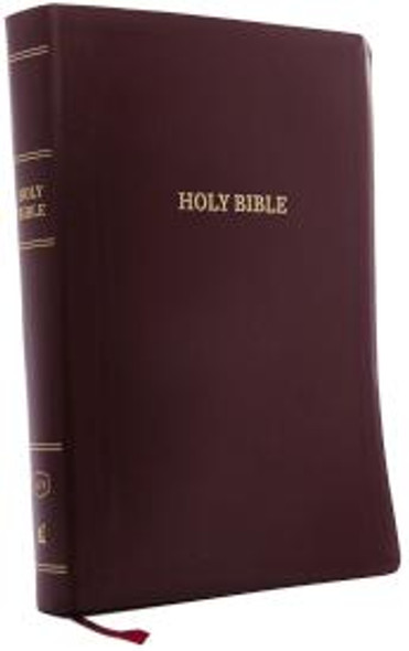 Super Giant Print Reference Bible, Indexed, KJV (Imitation, Burgundy)