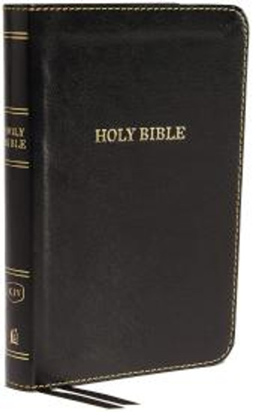 Compact Thinline Bible, KJV (Imitation, Black)
