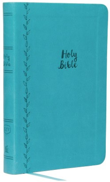 Value Large Print Thinline Bible, KJV (Imitation, Teal)