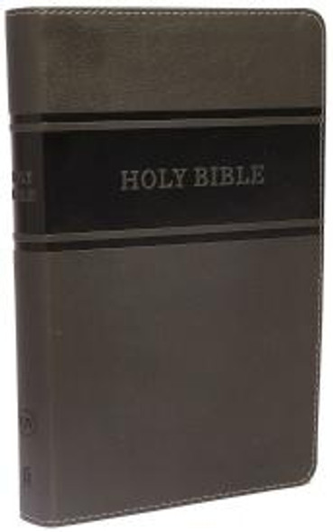 Deluxe Gift Bible, KJV (Imitation, Gray)