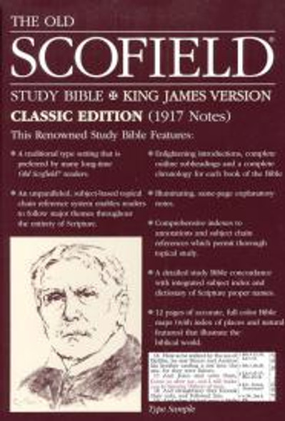 The Old Scofield Study Bible: Classic Edition KJV (Bonded Leather, Black)