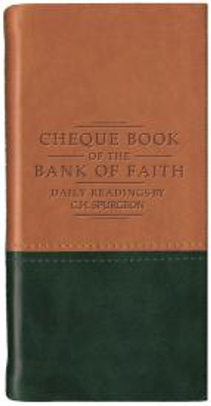 Cheque Book Of The Bank Of Faith (Tan/Green)