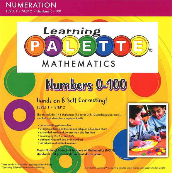 Learning Palette Mathematics, Level 1 (Step 2): Numbers 1-100 (1st Grade)