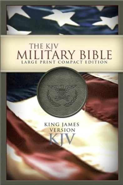 Military Bible, Lare Print, Compact, KJV (Imitation, Green)