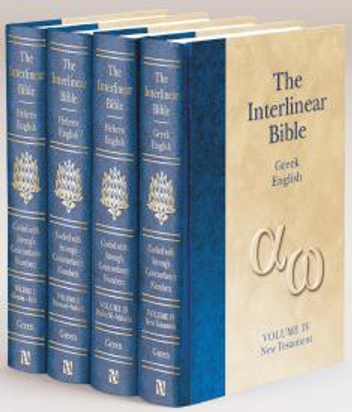 Interlinear Bible 4 Vol. Set