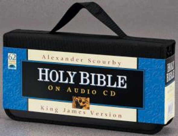 KJV Audio Bible on CD (Voice Only) read by Alexander Scourby