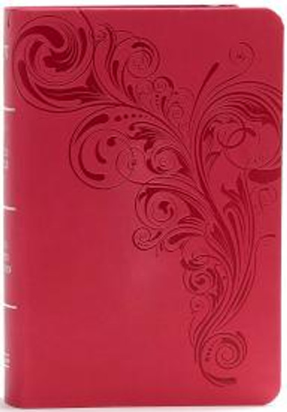 Large Print Compact Reference Bible, KJV (Imitation, soft leather-look, Pink)