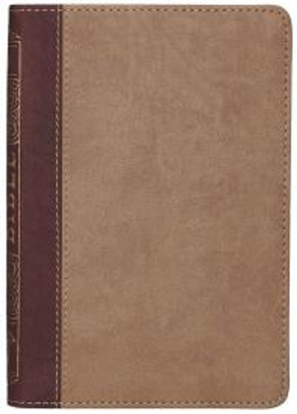 Compact Bible, KJV (Imitation, Brown/Tan)
