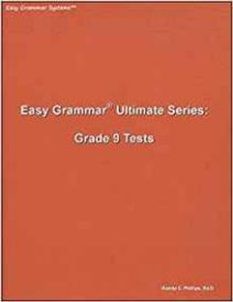 Easy Grammar Ultimate Series 9 Tests