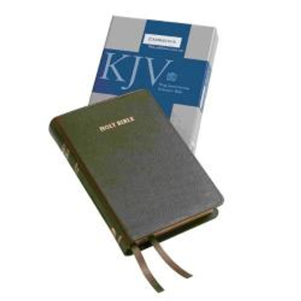 Cameo Reference Bible, KJV (Calfskin Leather, Brown)