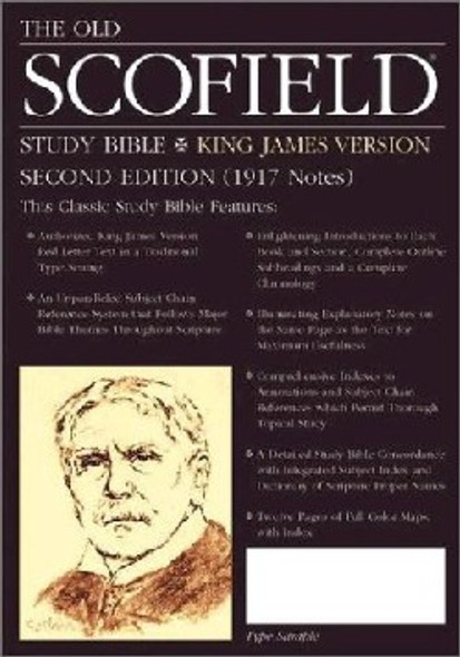 The Old Scofield Study Bible: Classic Edition KJV (Cowhide Leather, Black)