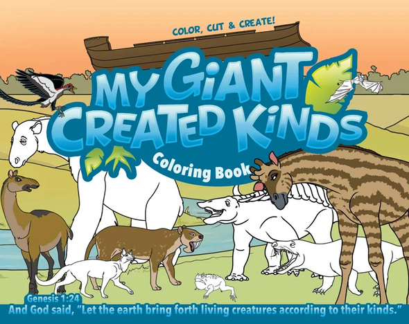 My Giant Created Kinds Coloring Book