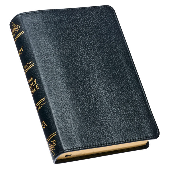 Compact Bible, KJV (Premium Leather, Black)