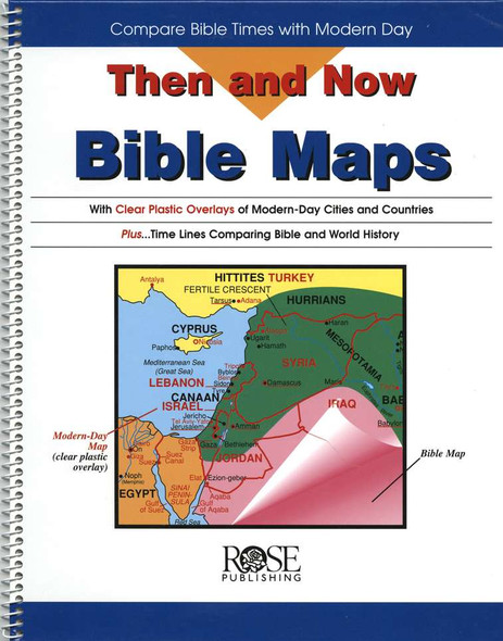Then and Now Bible Maps (Spiralbound)