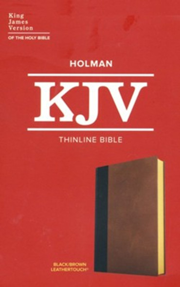 Thinline Bible (Black & Brown Imitation Leather) KJV
